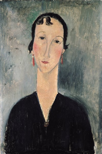 Femme avec des boucles d